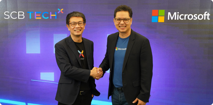 SCB TechX strengthens partnership with Microsoft to boost operational efficiency for enterprise customers through integrated digital solutions