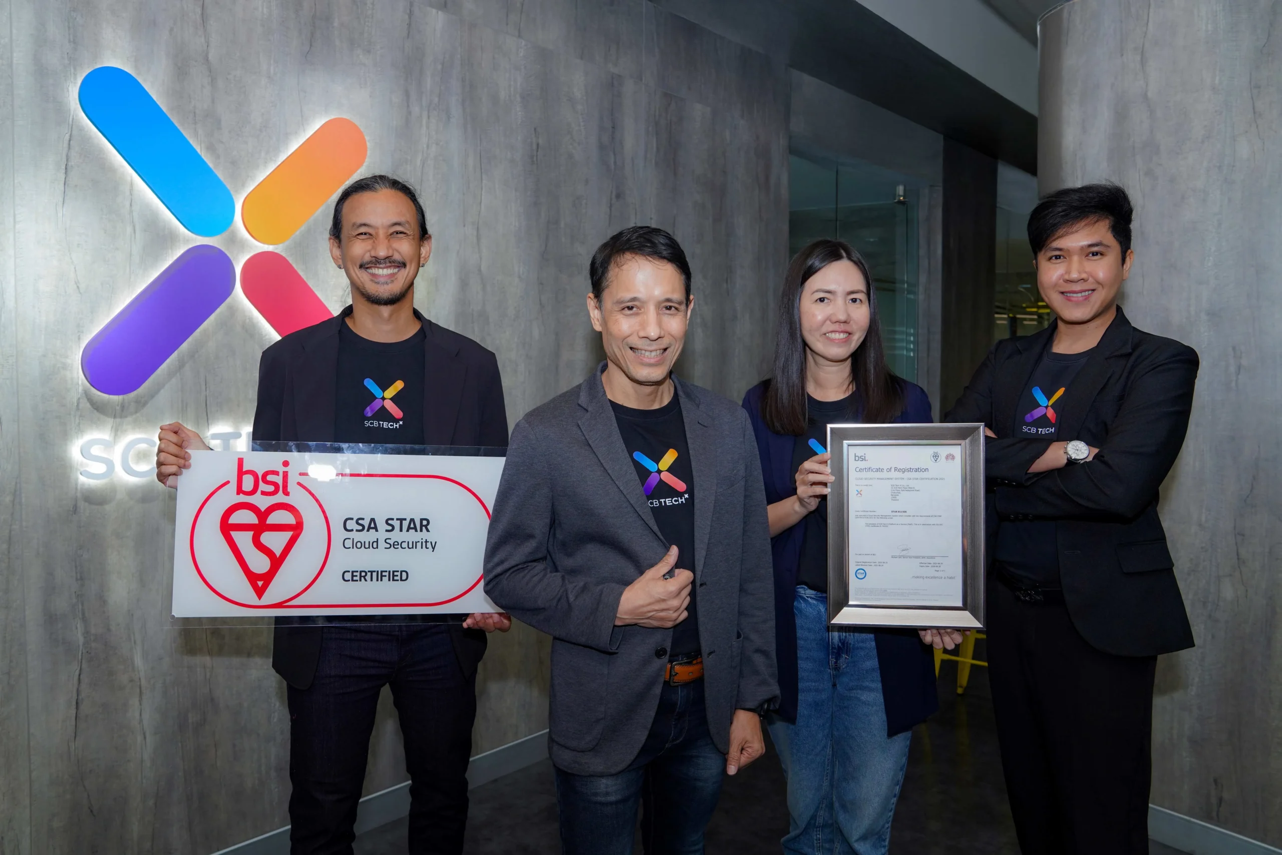 SCB TechX Achieves CSA STAR v4.0 Level 2 Certification